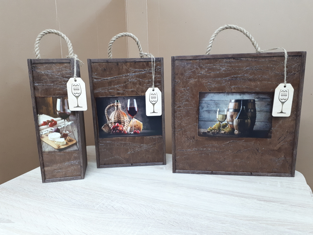 Визитки деревянные, из фанеры