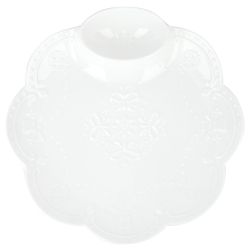 Блюдо " " 25х25х2,5см (min6) (фарфор) (транспортная упаковка)