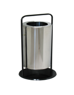 Урна уличная хром