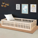 Бортик для кровати 90х200 Буфалина, в лаке