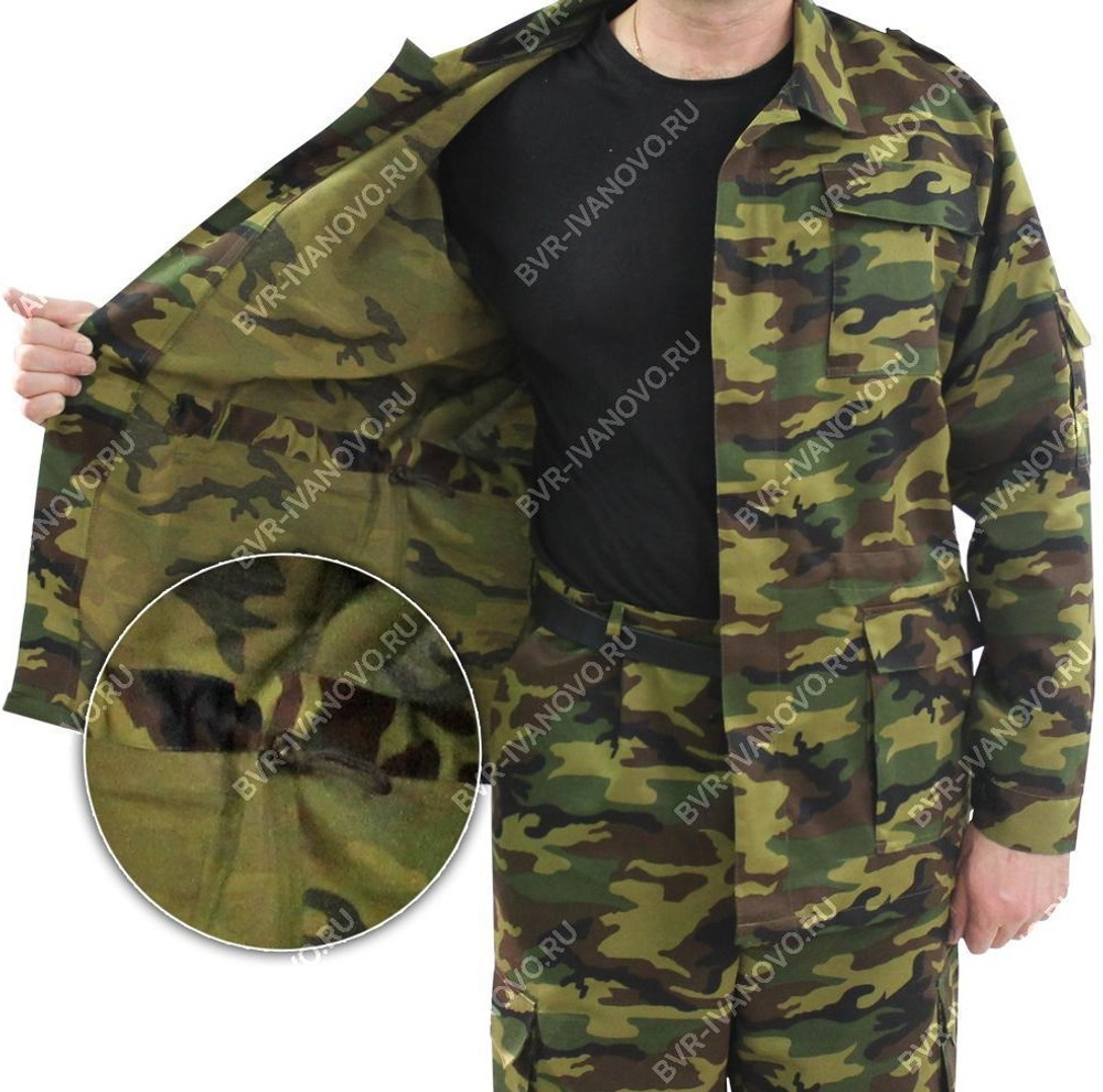 Костюм летний Военно-полевой Зелёный КМФ