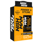 NISHMAN POWDER HAIR STYLING WAX CP - Пудра для укладки черная 20 гр