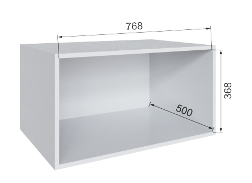 Антресоль Бруклин 80А400