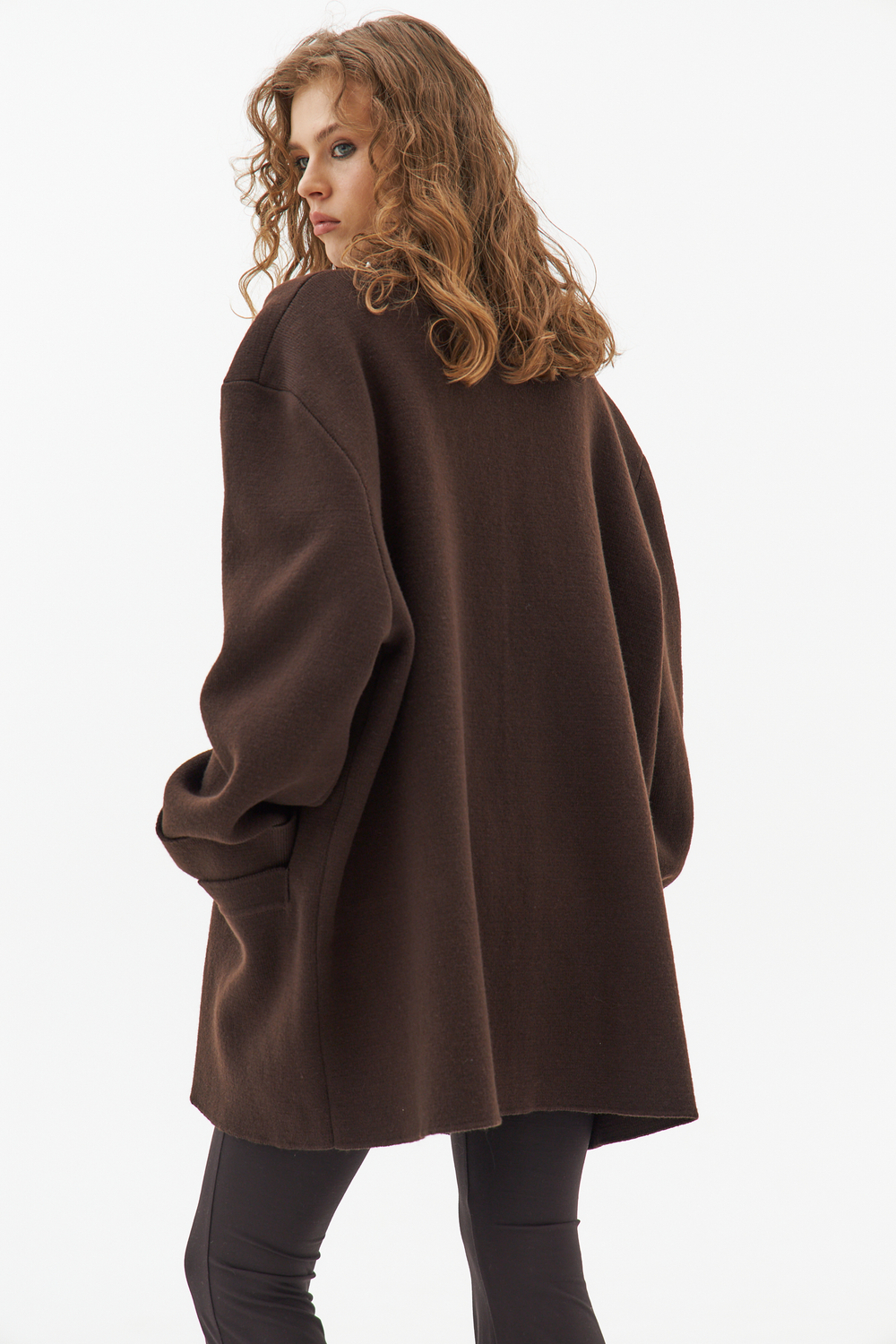 Вязаный пиджак