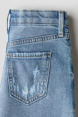 H&M Джинсы Wide Leg, синий