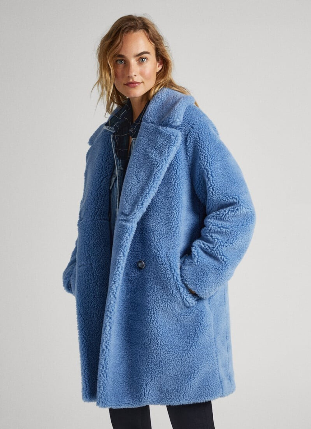 Пальто женское PEPE JEANS SHEEPSKIN COAT