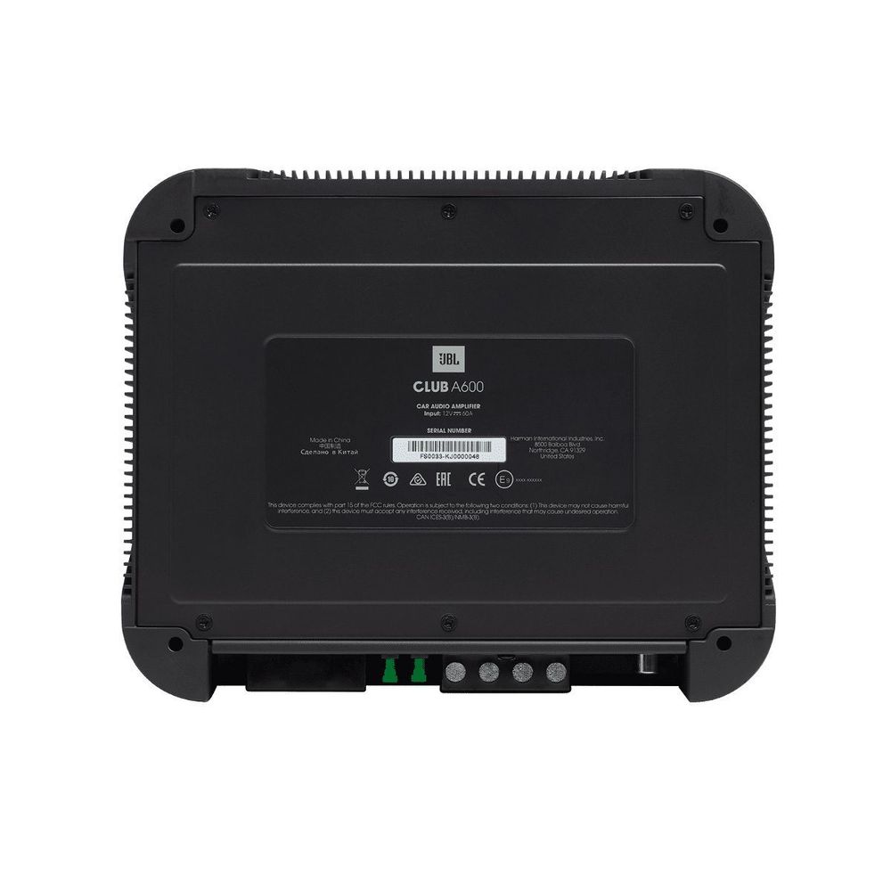 Усилитель JBL CLUB A600 - 6