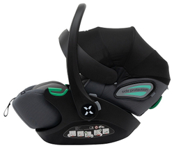 Коляска Agex Prima Pro 3 в 1 с автокреслом i-Safe Grey Midnight Grey (Темно-серый)