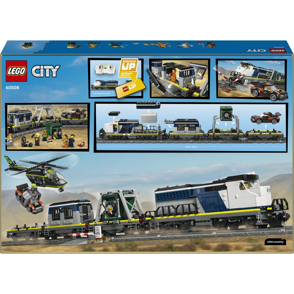 Конструктор LEGO City 60508 Ограбление полицейского поезда — фото 4