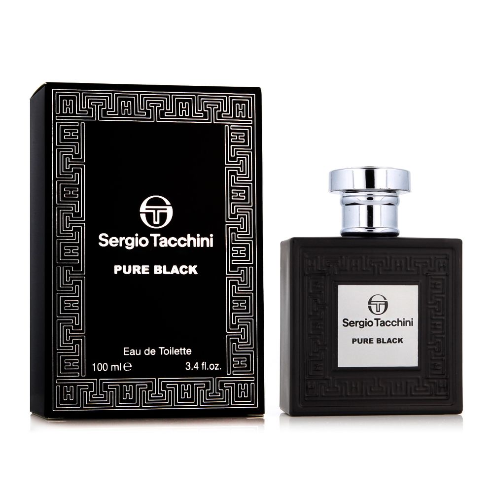 Sergio Tacchini Pure Black Eau De Toilette 100 ml (man)