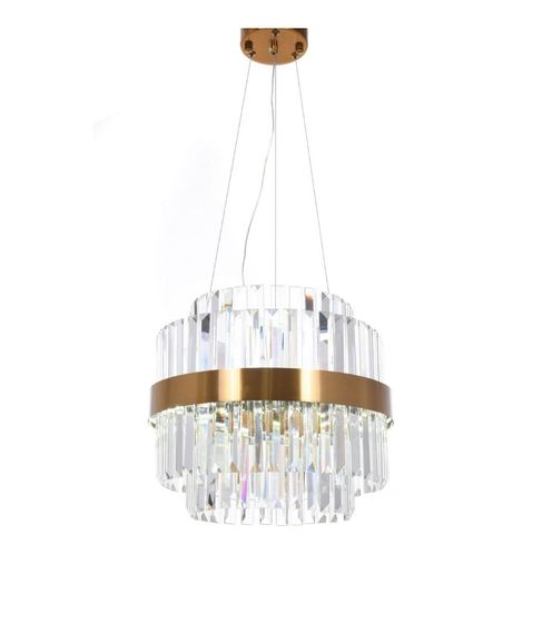 Подвесная светодиодная люстра Lumina Deco Ringletti LDP 8017-400 MD