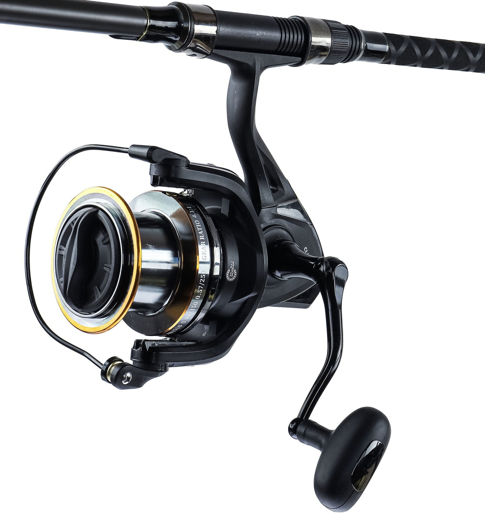 Катушка безынерционная Kaida Carlos CLS 10000 (6+1BB, мет. шпуля)