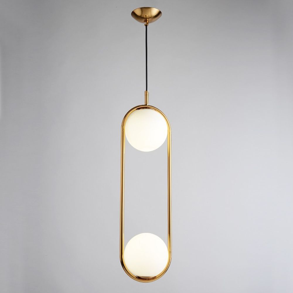 Подвесной светильник HOOP DUO Chrome