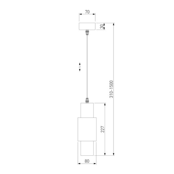 Подвесной светодиодный светильник Eurosvet Bento 50204/1 черный/матовое золото