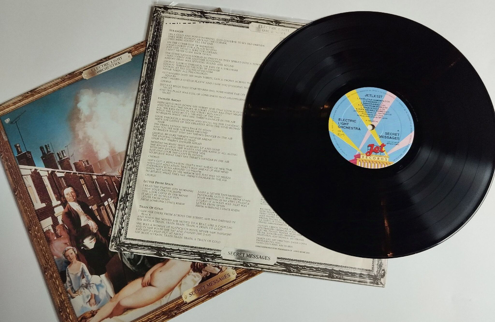 Винтажная виниловая пластинка LP Electric Light Orchestra Secret Messages (Holland 1983)
