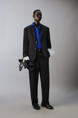 ZARA КОСТЮМНЫЕ БРЮКИ ИЗ 100% ШЕРСТИ — LIMITED EDITION, ЧЕРНЫЙ