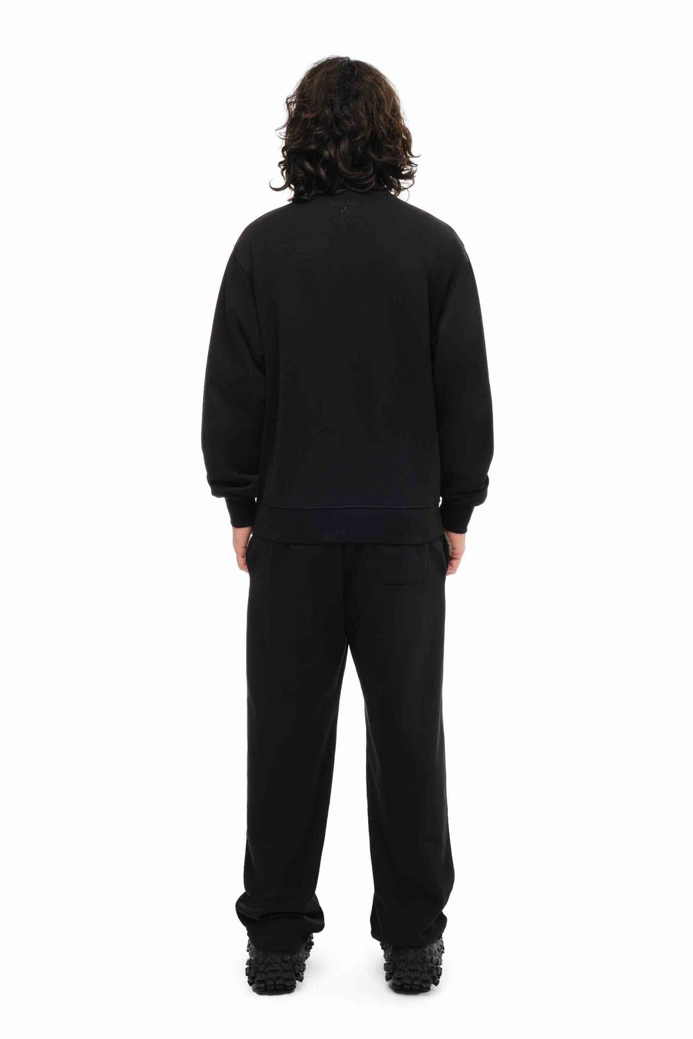 Купить Толстовка Bruler d'Amour Half-Zip Department of Love черная Толстовка Bruler d'Amour Half-Zip Department of Love черная