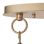 712162 Люстра AGAVE 6х40W E27 ШАМПАНЬ/ПРОЗРАЧНЫЙ