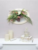 Панно на стену для интерьера цветами 45*31 см