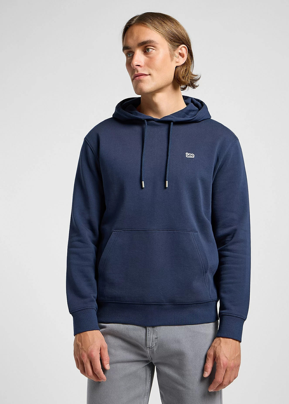Толстовка мужская LEE PLAIN HOODIE