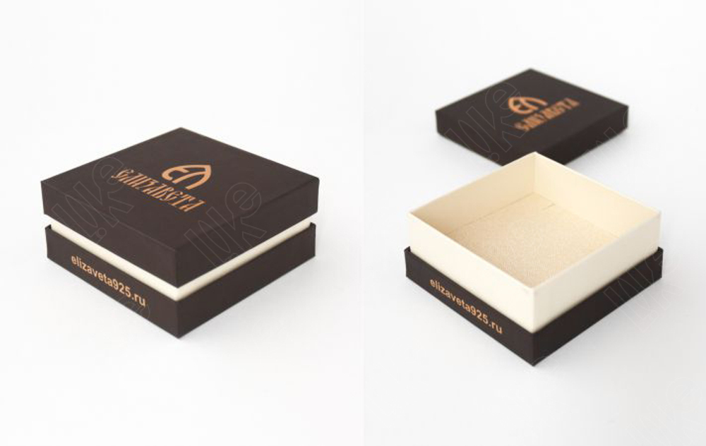 Футляр с прослойкой для ювелирной продукции