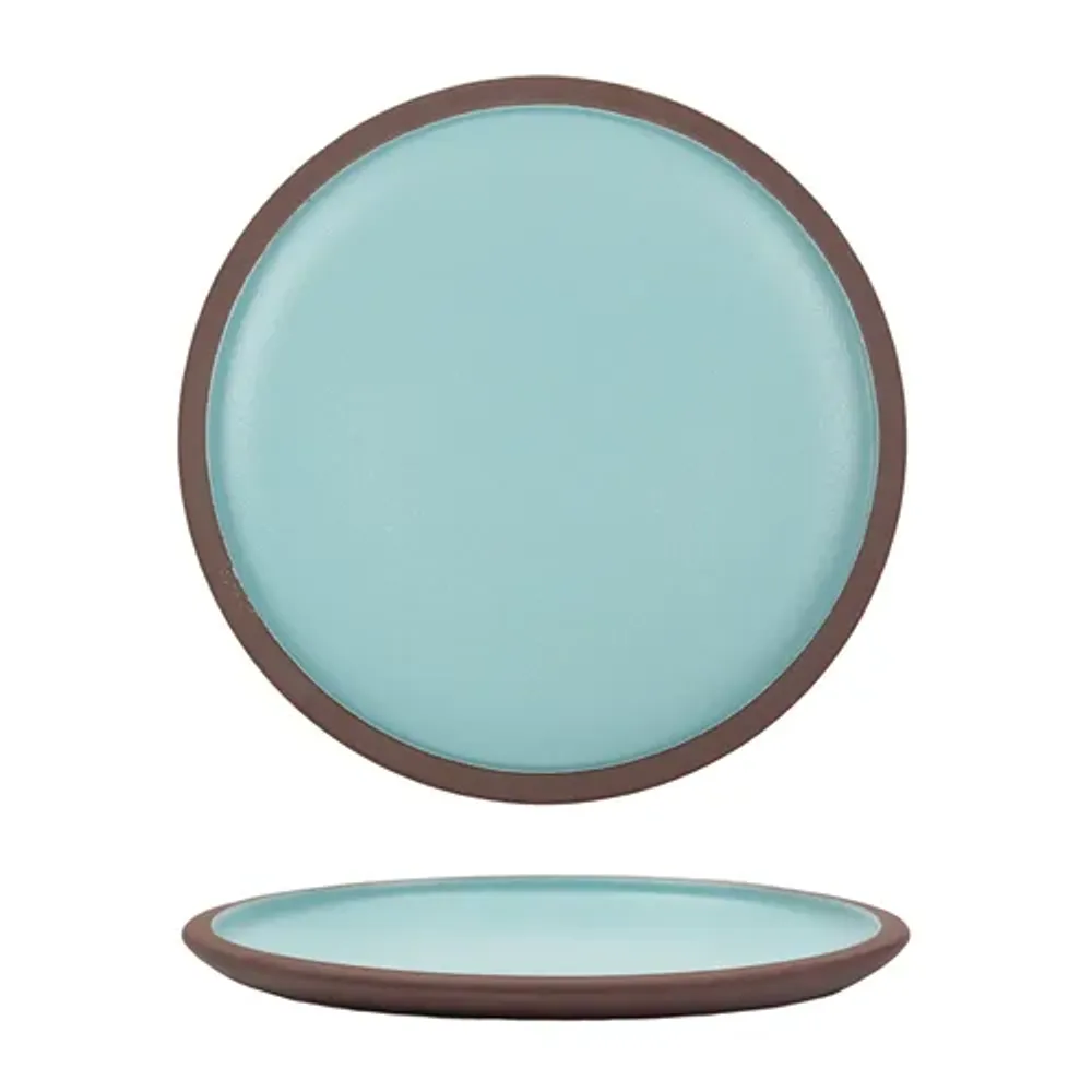 Тарелка d 26 см h2 cм Blue Matt New Brown Taiga P.L. [1]