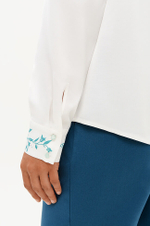 23359 Блузка женская (молочный)