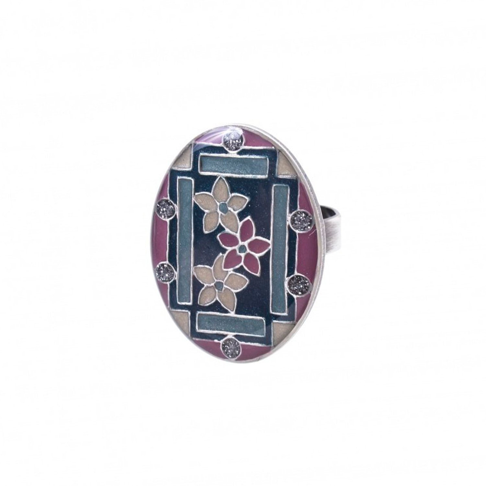 Кольцо Clara Bijoux Незабудки K75803-3 G