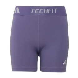 Детские шорты Adidas Girls Techfit Short Leggins - magic lilac/white