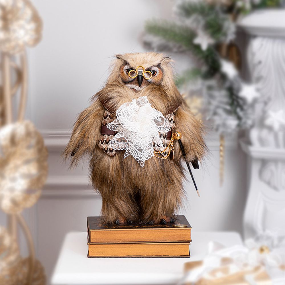 Кукла коллекционная Филин Барон Лейтон