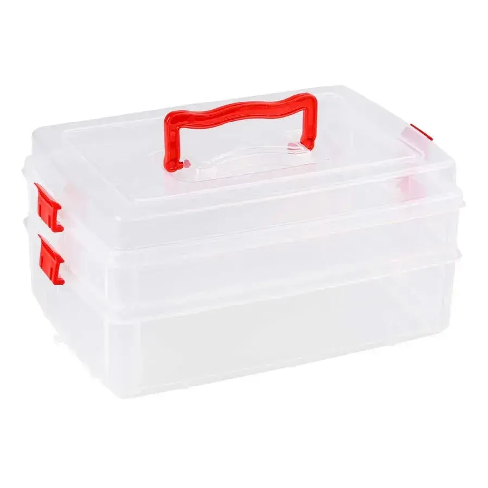 Контейнер универсальный 2-х ярусный (комплект 18 шт)