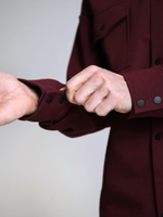 Рубашка трикотажная Город Горький бордо бордовая красная