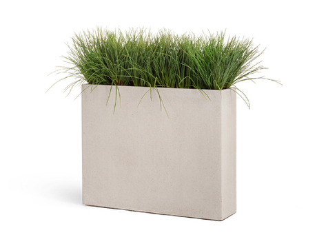 Кашпо TREEZ Effectory - серия Beton - Высокий Дивайдер