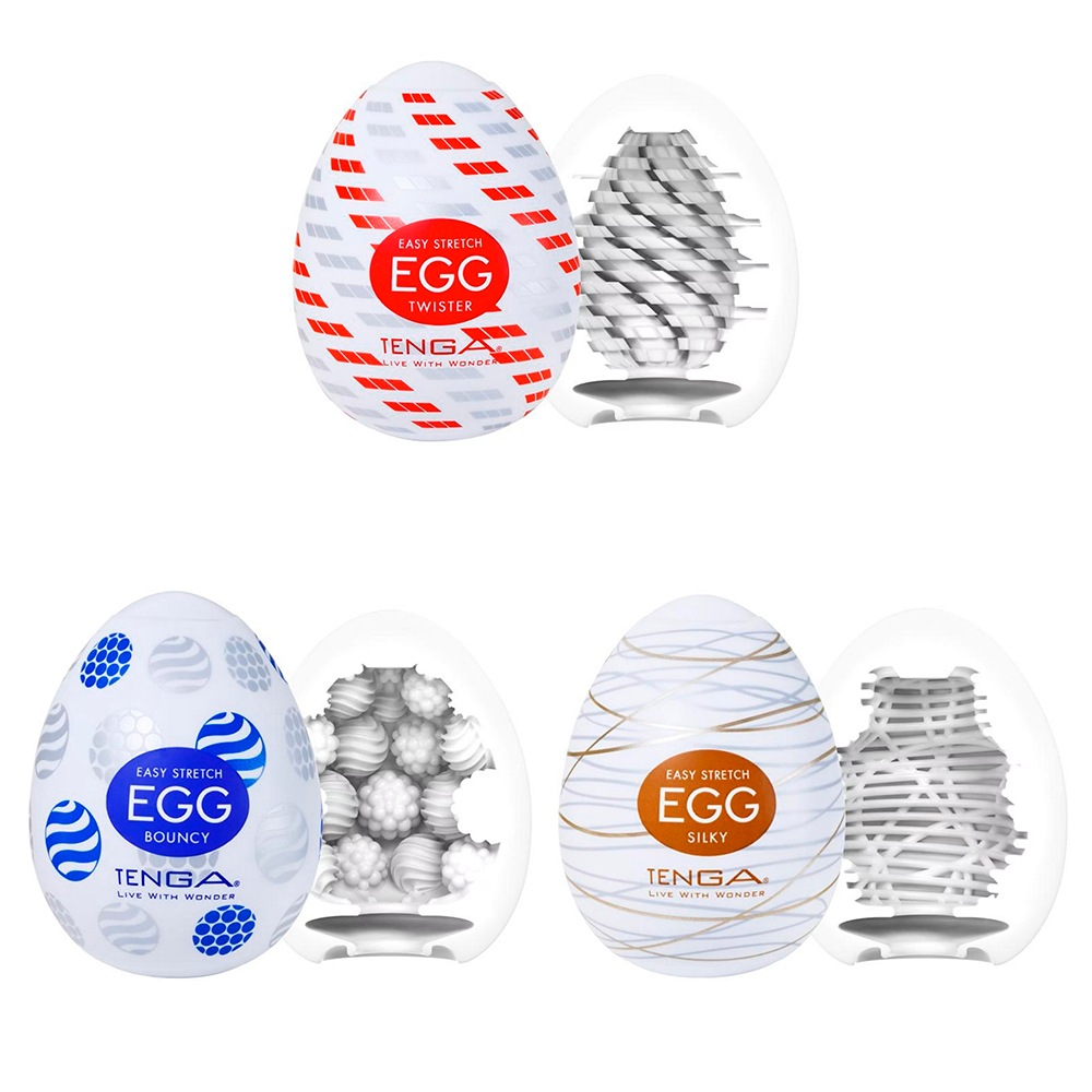 Tenga Egg Standard Set 2Набор мастурбаторов, 3 шт.