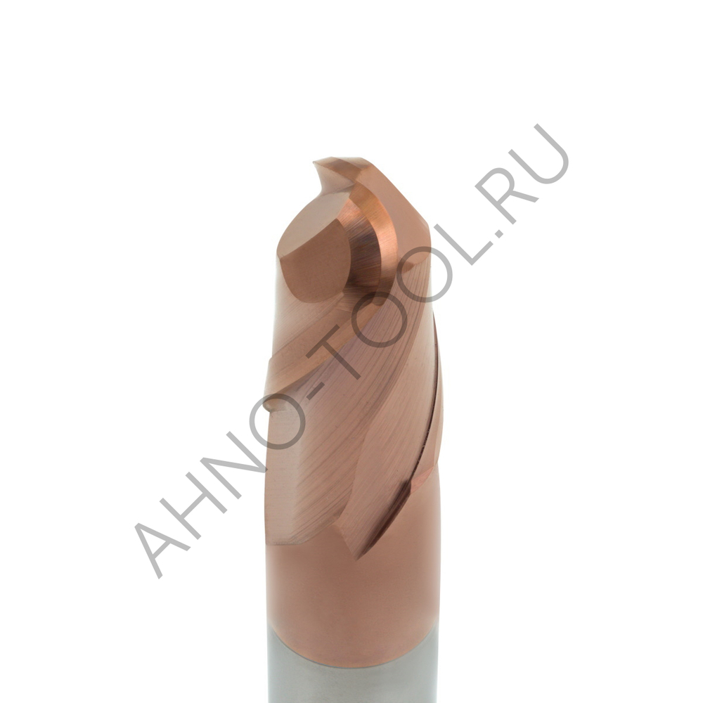 Фреза монолитная твердосплавная BRGM-2B-R4.5 HRC55 AHNO