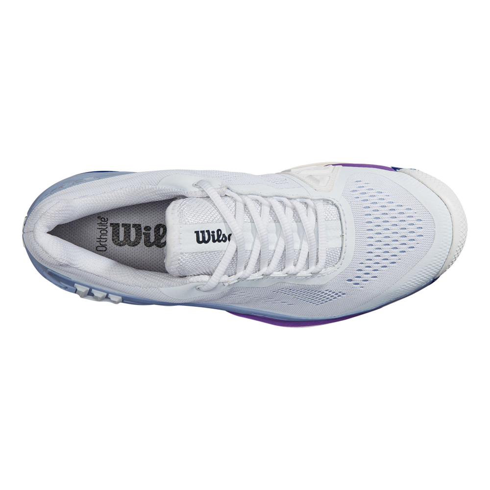 Женские теннисные кроссовки Wilson Rush Pro 4.0 All Court Shoe Women - White, Lilac