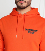 Худи seasonal blocked logo hoodie CALVIN KLEIN JEANS - оранжевый(J30J321904)