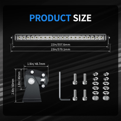 Светодиодная балка ALO-S5-20 100W КОМБИНИРОВАННЫЙ СВЕТ (белый)