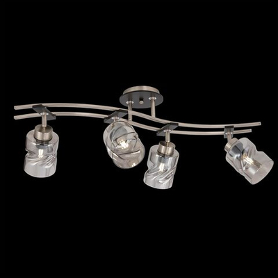 Citilux Мерида CL142145 Люстра с поворотными плафонами Матовый Хром