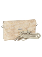 Кошелек кожаный с ремешком на плечо