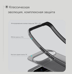 Накладка Nillkin Super Frosted Shield Pro Clear для Google Pixel 10/Pixel 10 Pro