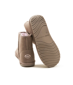 Кожаные угги wallaby mini EMU Australia - серый(K10103)