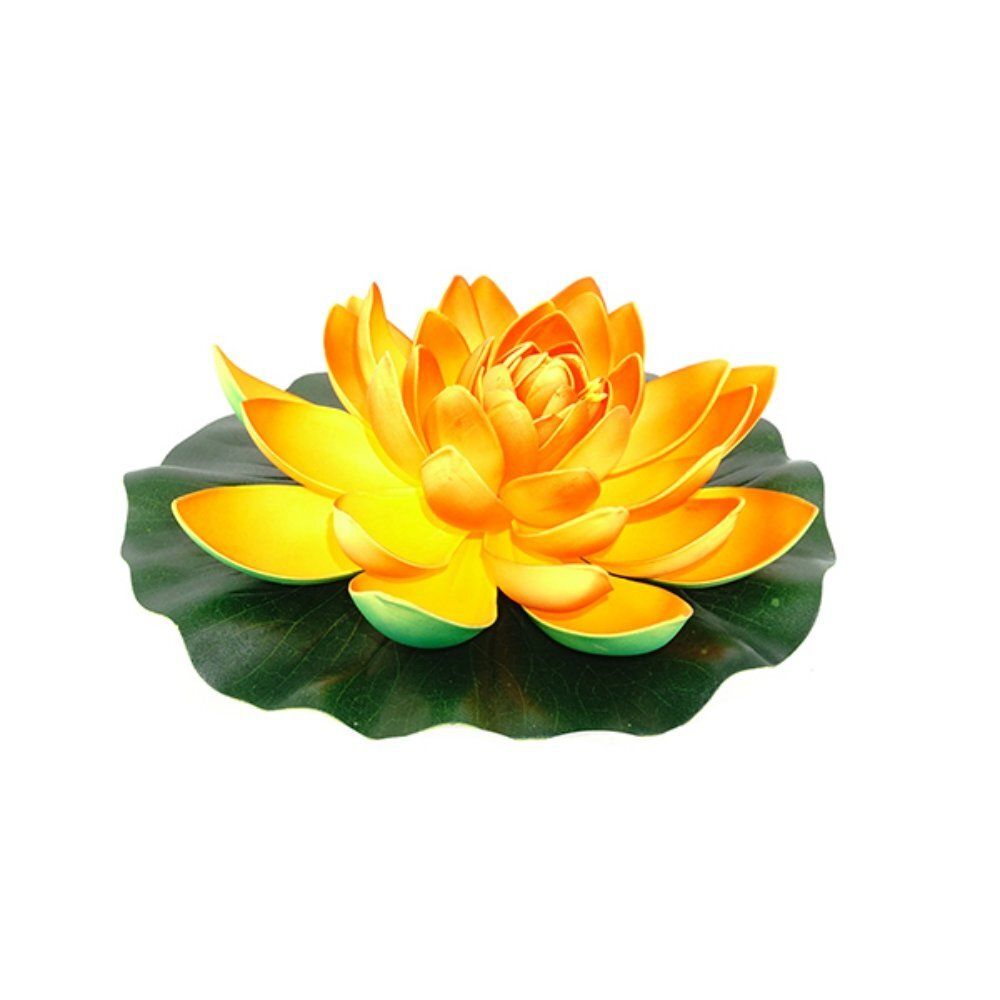 GAEM Цветок искусственный "Водяная лилия", L27 W27 H8 см, 3в.