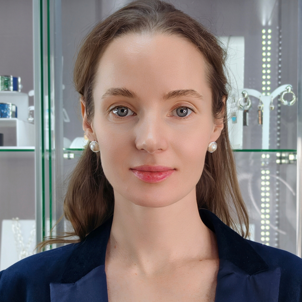 Серьги Fiore Luna WHITE PEARL ACE29685-02 S