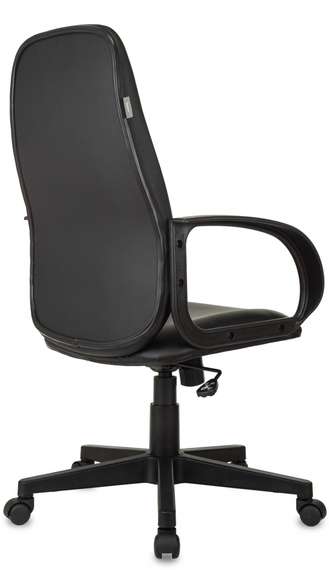 Кресло руководителя Бюрократ CH-808AXSN черный Or-16 эко.кожа крестов. пластик