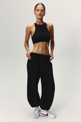 Джоггеры утеплённые Чёрный