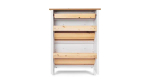 Обувница - аналог IKEA HEMNES / ХЕМНЭС/ ХЕМНЕС / КЫМОР / ИКЕА 89х127x30 см, белый/светло-коричневый
