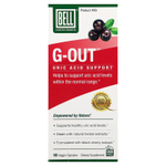 Bell Lifestyle, G-out™, добавка для поддержки уровня мочевой кислоты, 60 растительных капсул