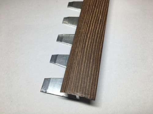 ATZг 10мм "DO-5" 2,7м Дуб рустик Z-об. 16мм гиб. ламинир. алюм.