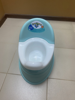 Горшок детский со вставкой "Пластишка", цвета в ассортименте